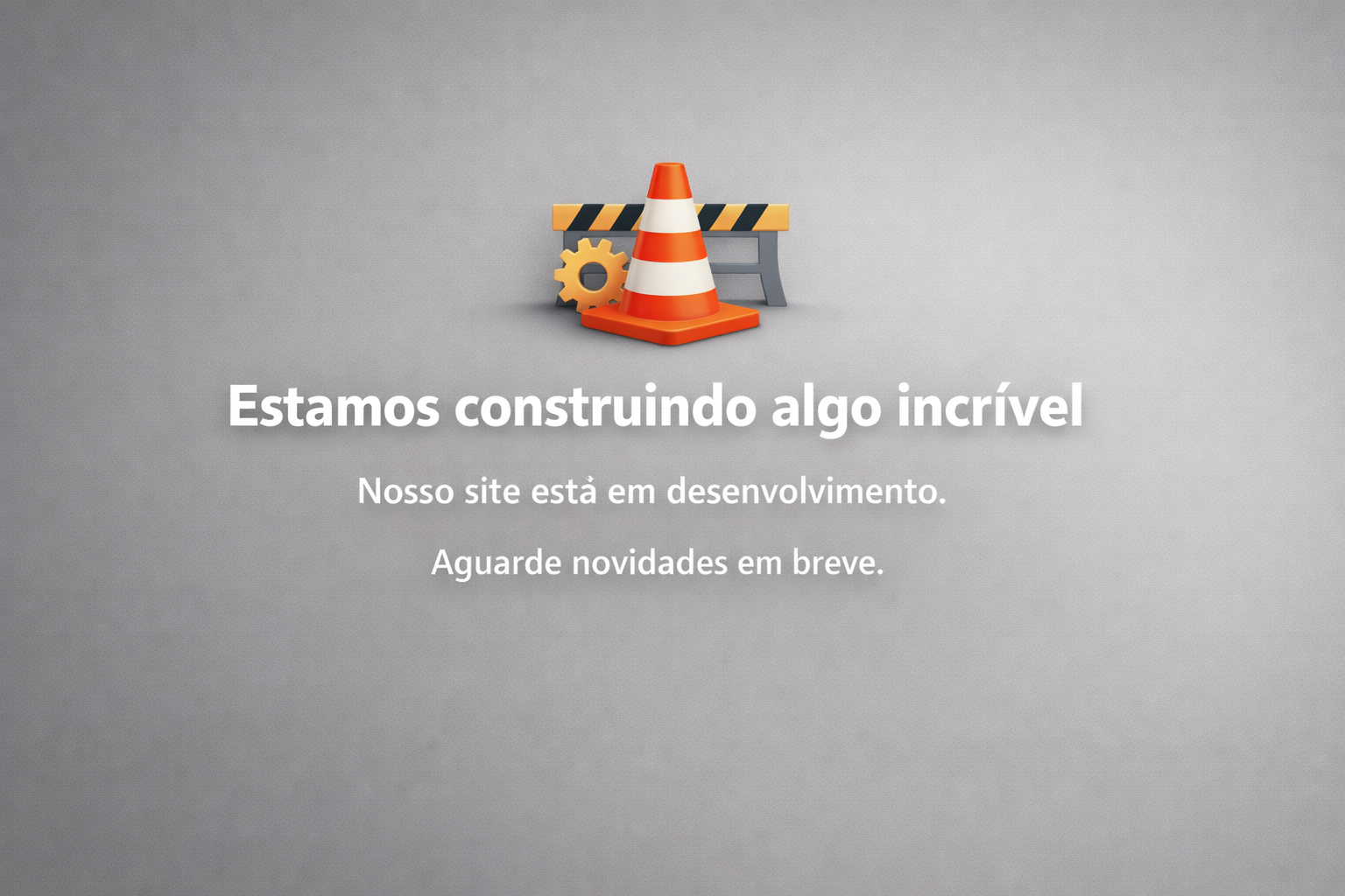 Site em construção